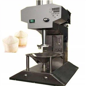 Ung öm grön kokosnötskalningsmaskin