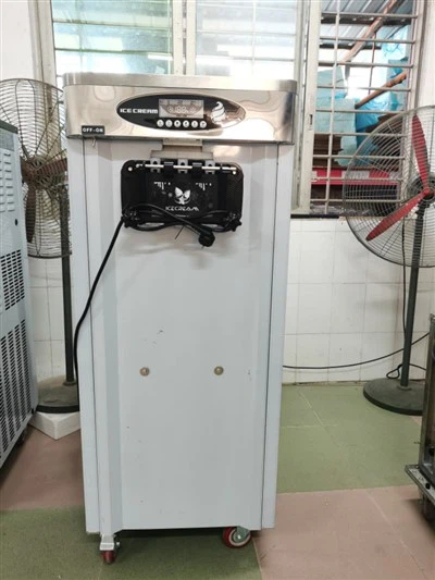 Maskin för att göra mjukglass