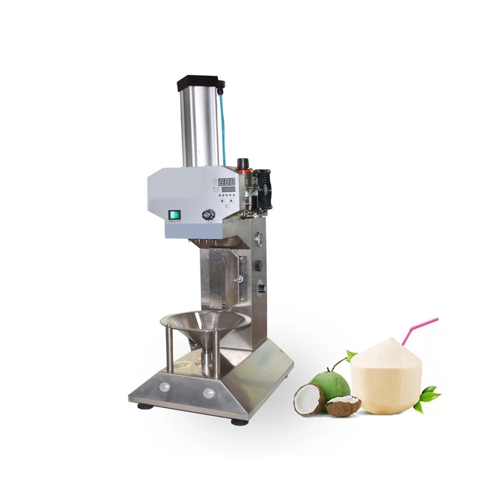Kokos peeling maskin