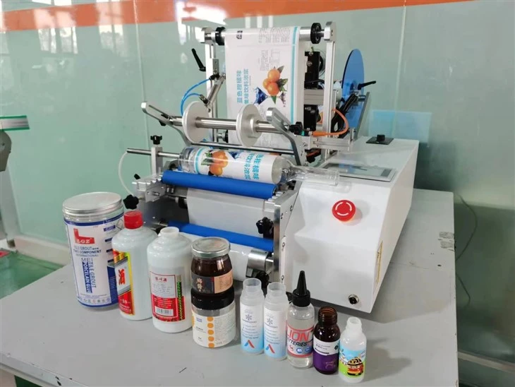 Labeling Machine For Round Bottles