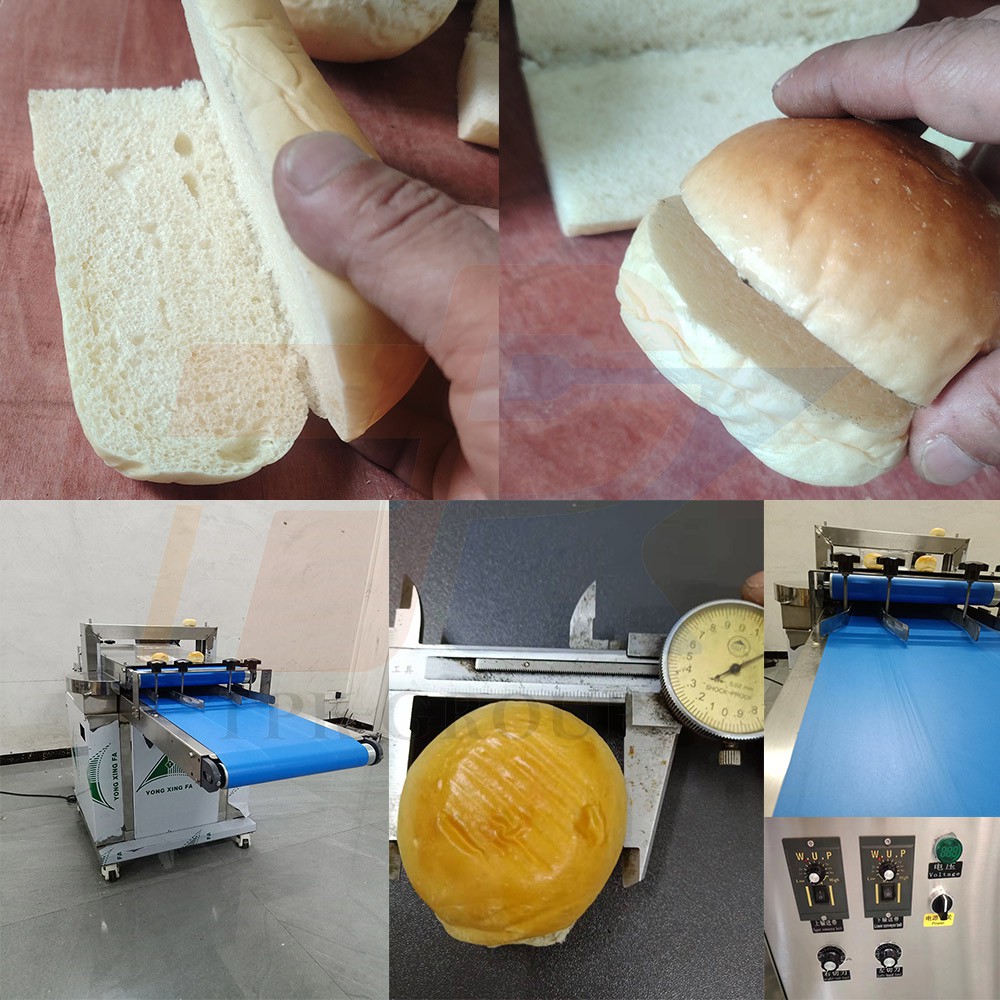 Vertical hamburger cutting machine Vertical hamburger cutting machine
