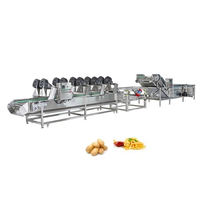Automatisk potatischips tvättmaskin