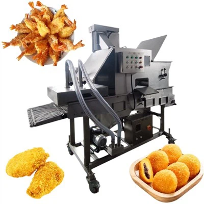 Kycklingnuggets paneringsmaskin