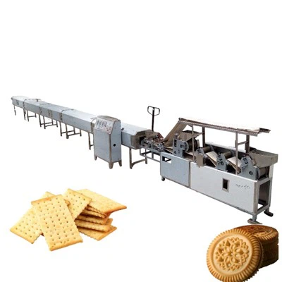 Produktionslinje för kex smaksatta kex