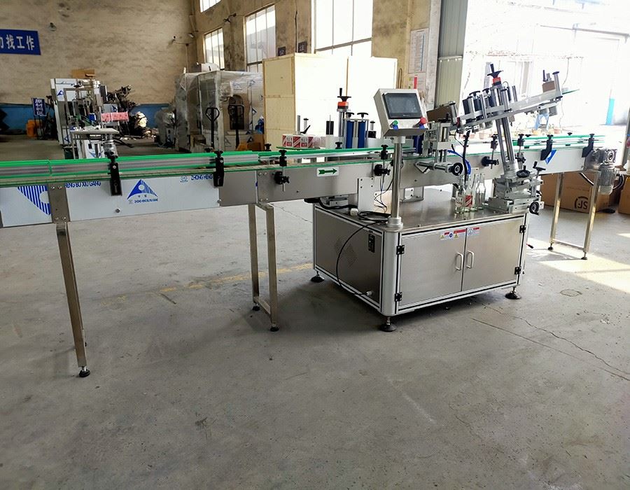 Three Sides Bottle Labeling Machine