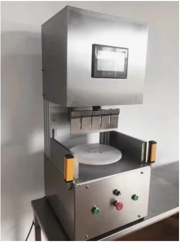 Ultrasonic Round Cake Cutting Machine